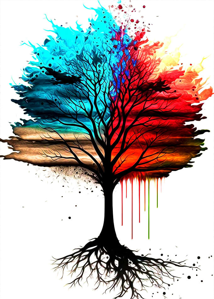 Colorful Tree