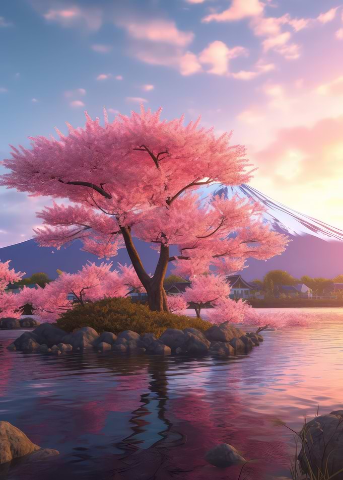 Serene Mount Fuji