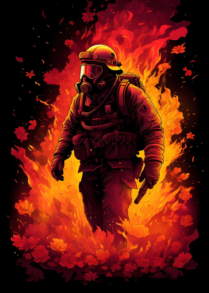 Firefighter Flame