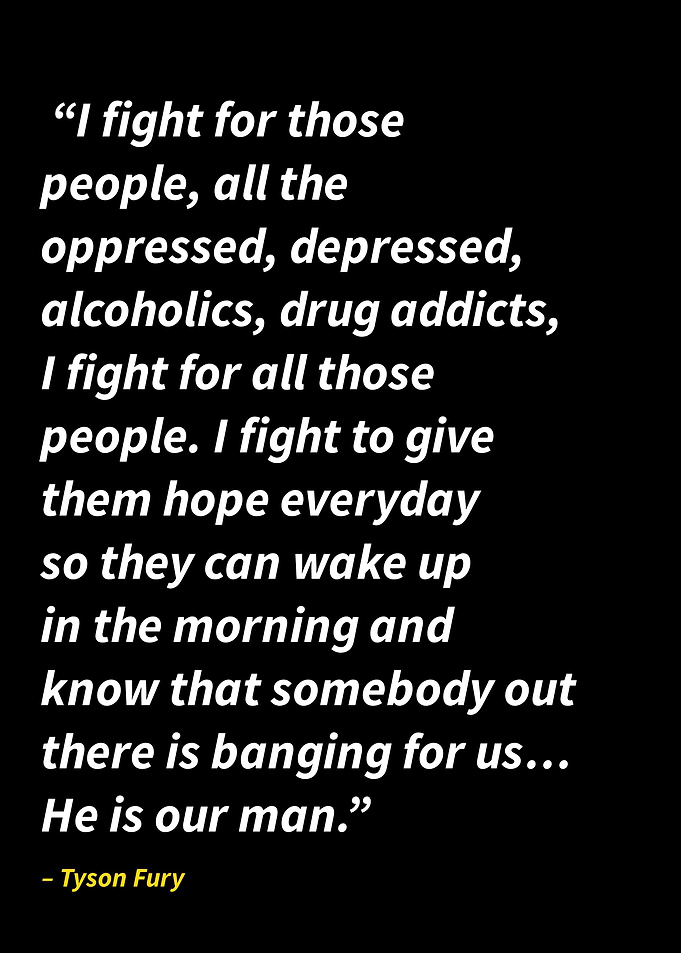 Tyson Fury quotes