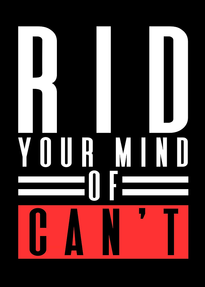 Ride your mind of cant