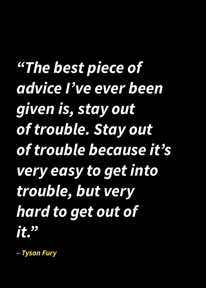 Tyson Fury quotes