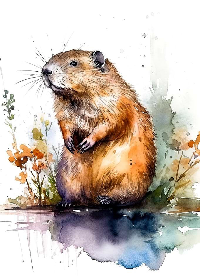 baby beaver