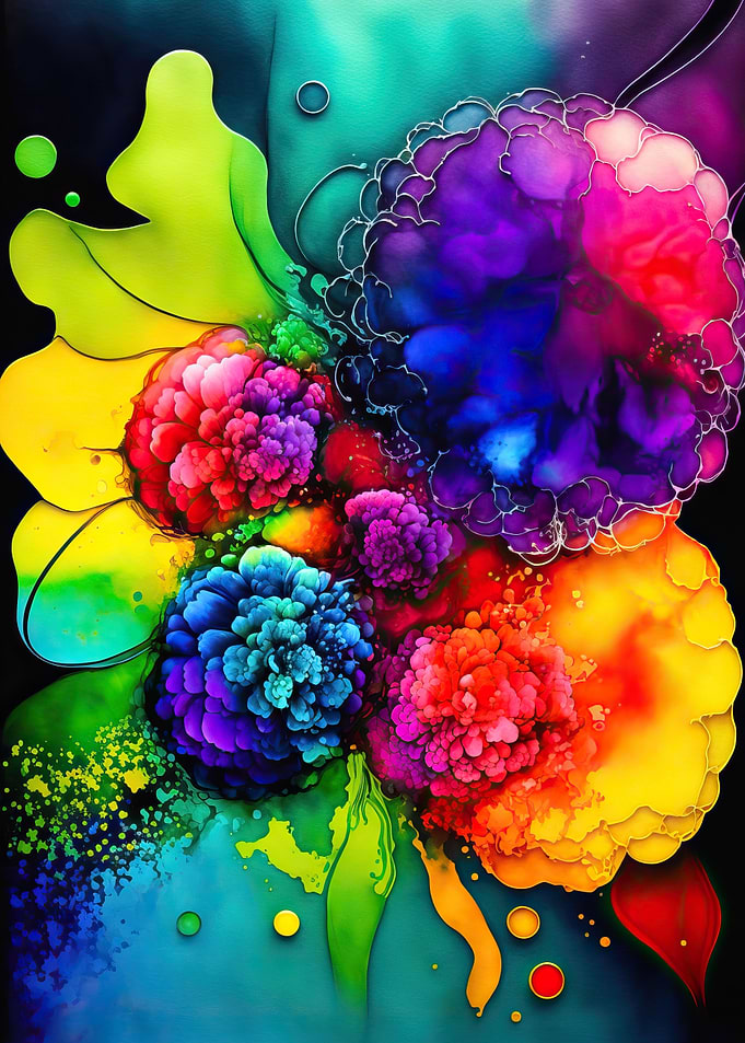 Floral Abstract Art 31