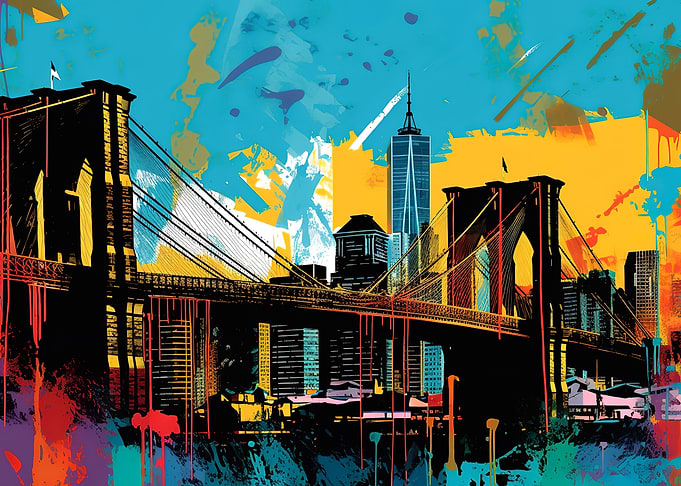 Brooklyn Bridge Vintage