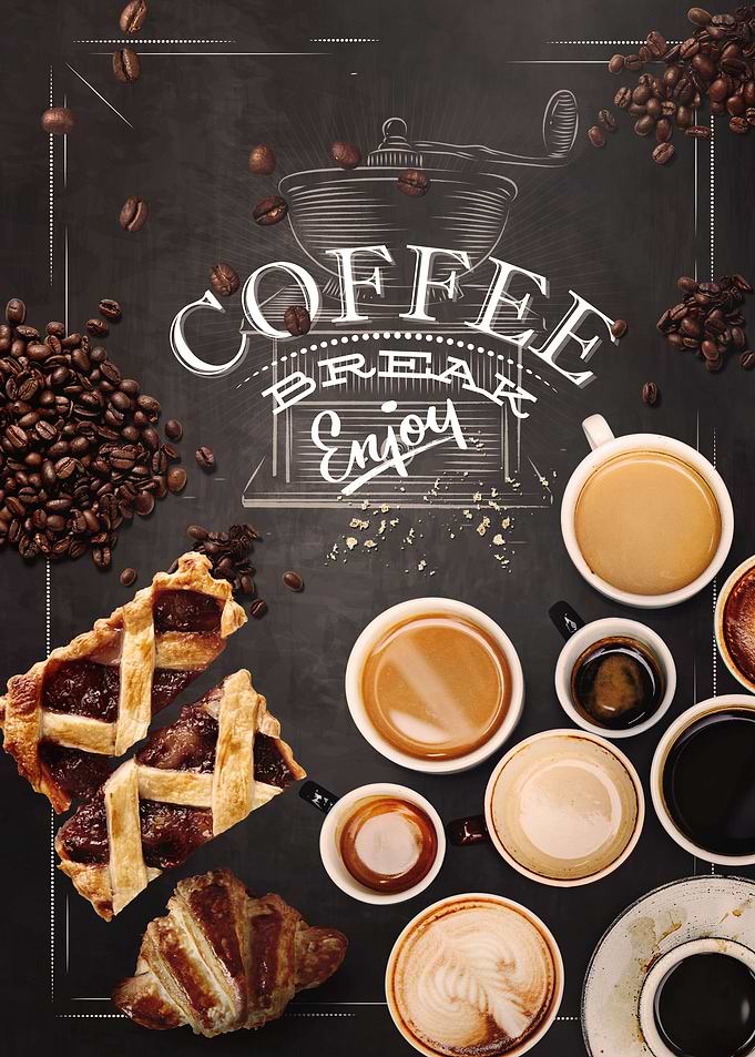 Coffee Break Chalkboard
