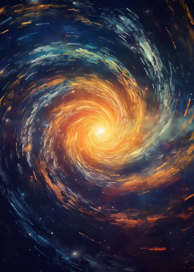 Sphiral Star Outer Space