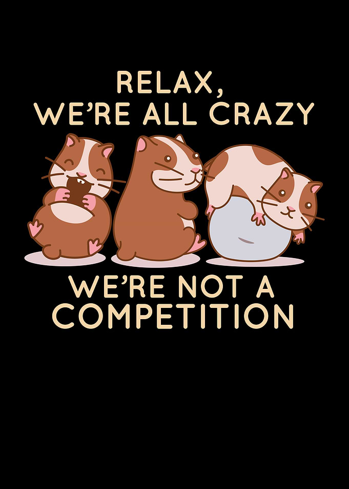 Kawaii Hamster Relax Were