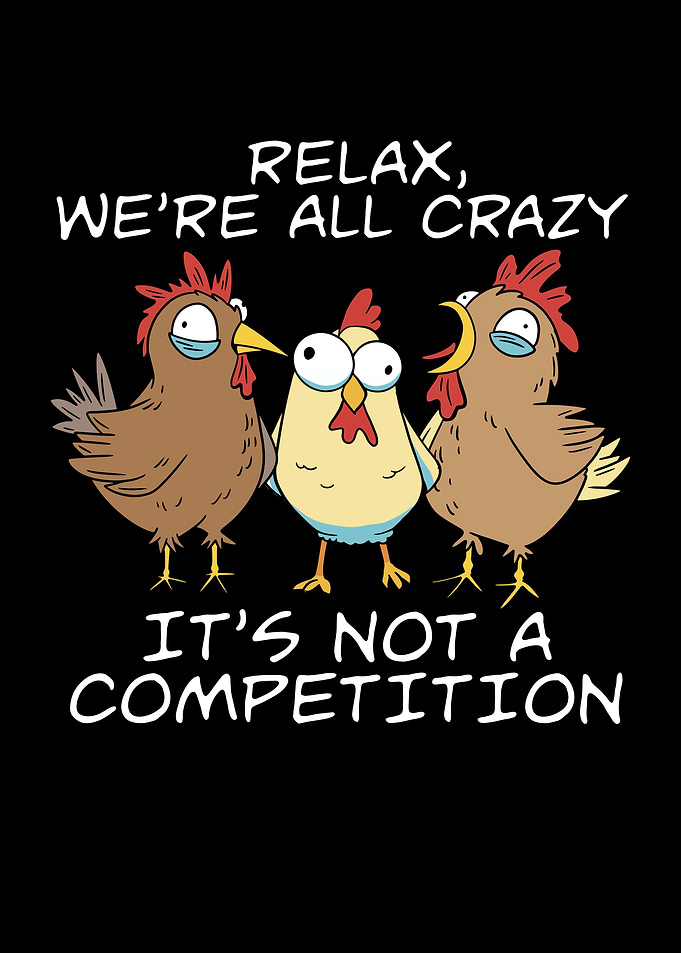 Kawaii Chicken Relax Were