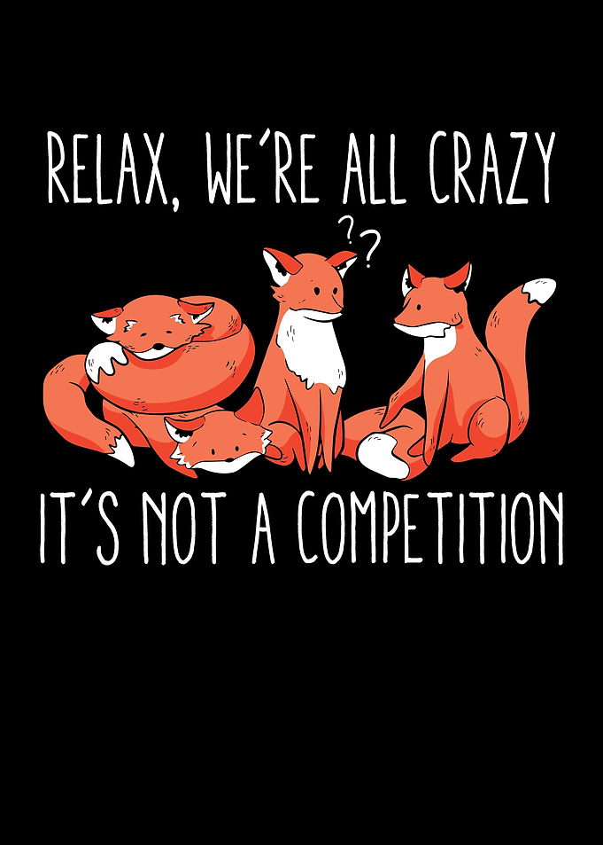 Kawaii Fox Relax Were All