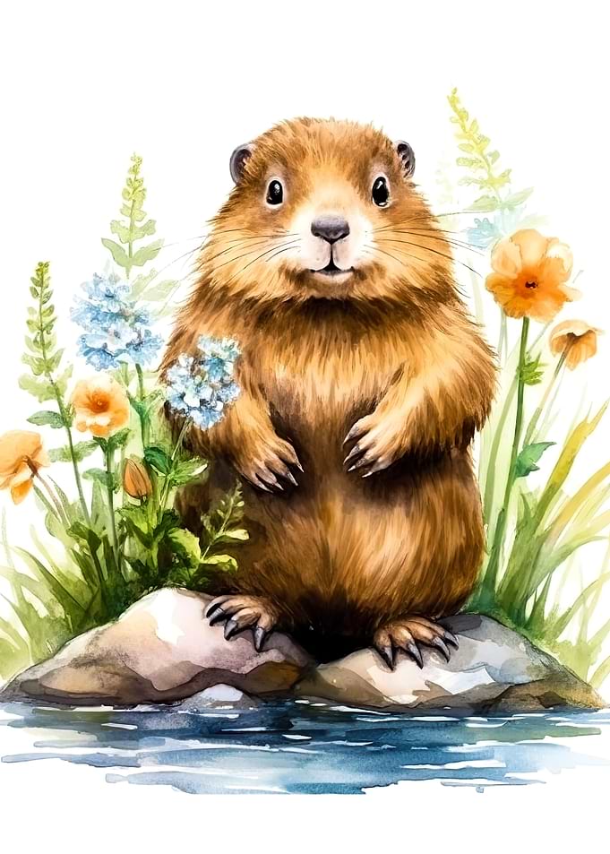 baby beaver