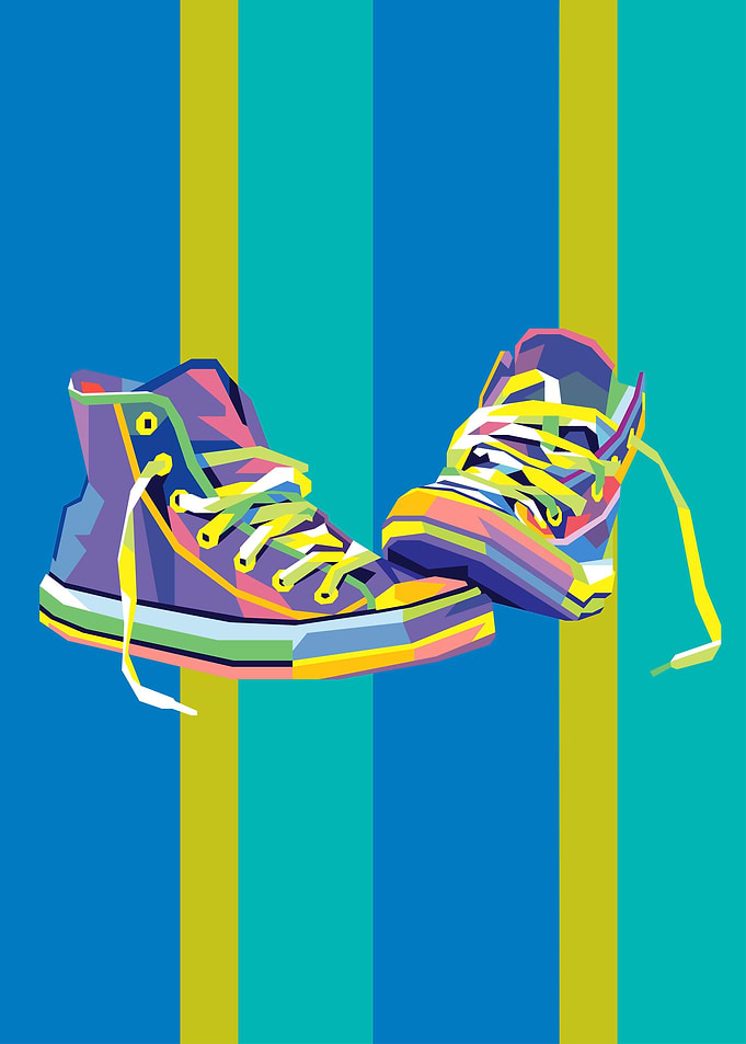 Shoes Pop Art