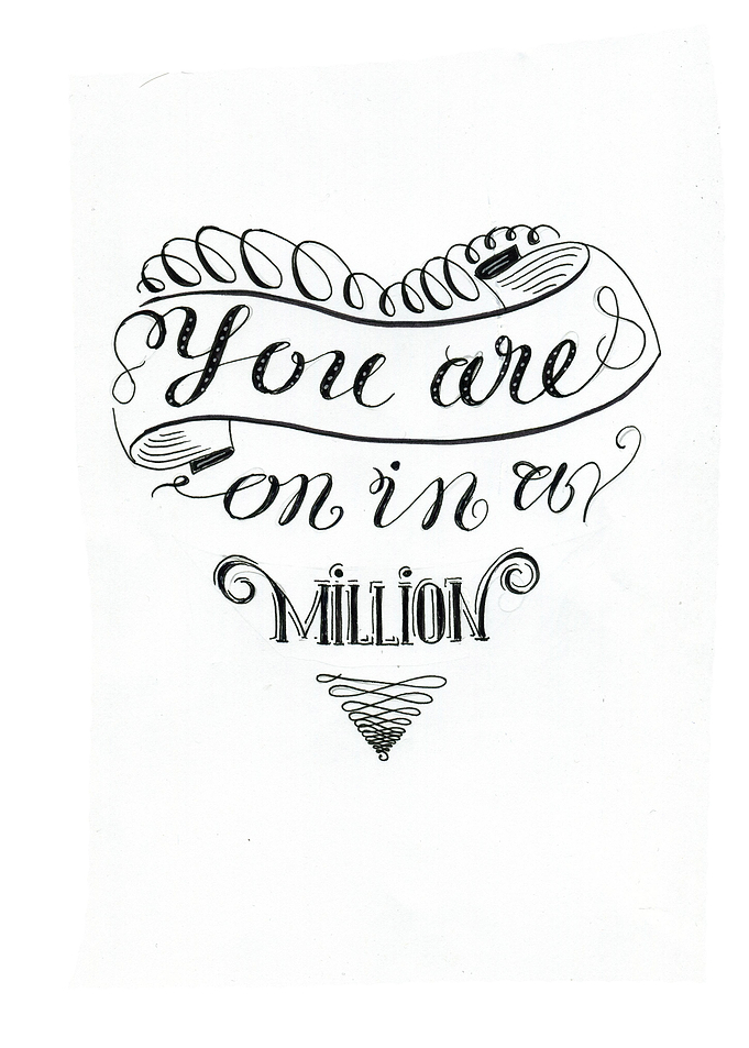 You are on in a million