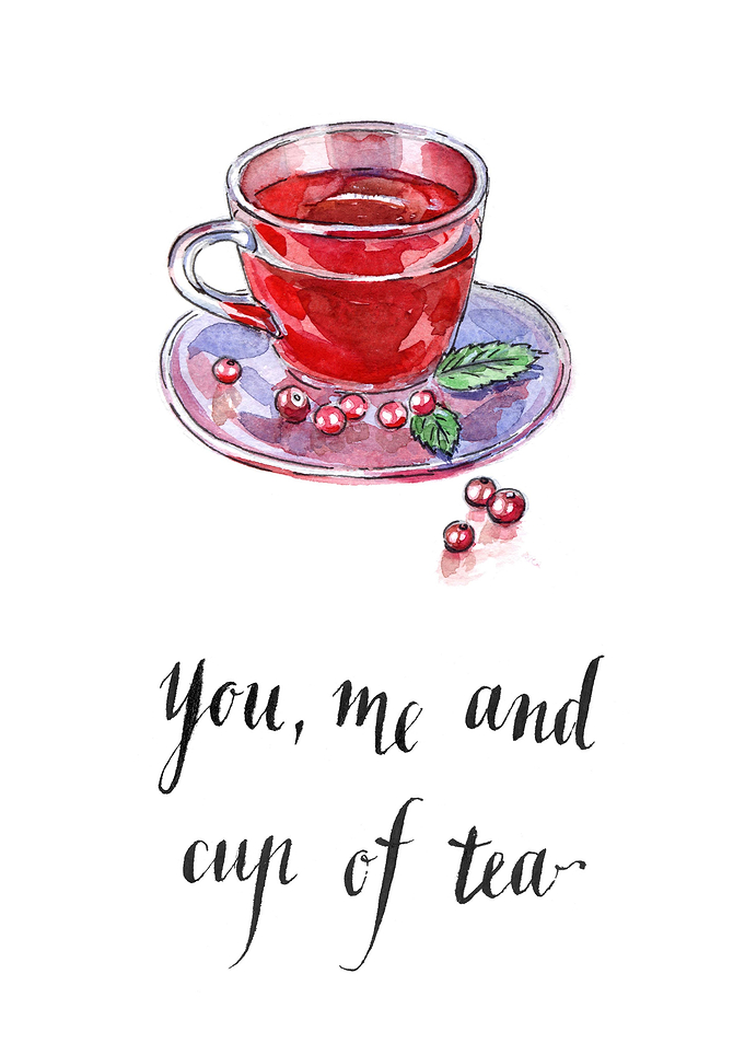 You me and cup of tea