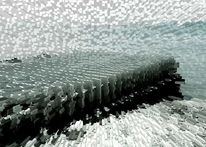 Ocean shore extrude