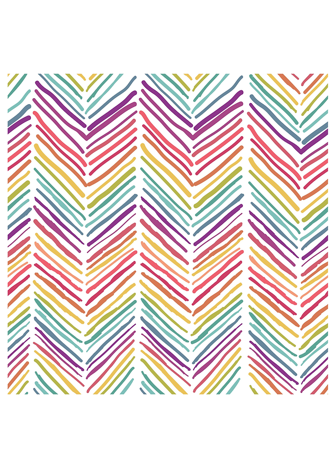 Colorful zigzag pattern