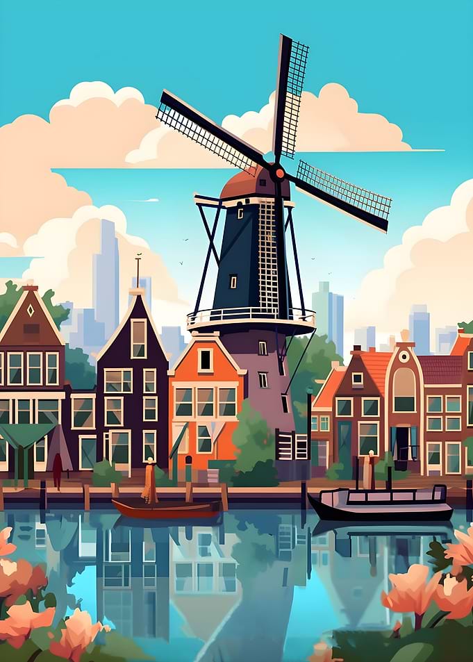 Amsterdam Windmill Travel