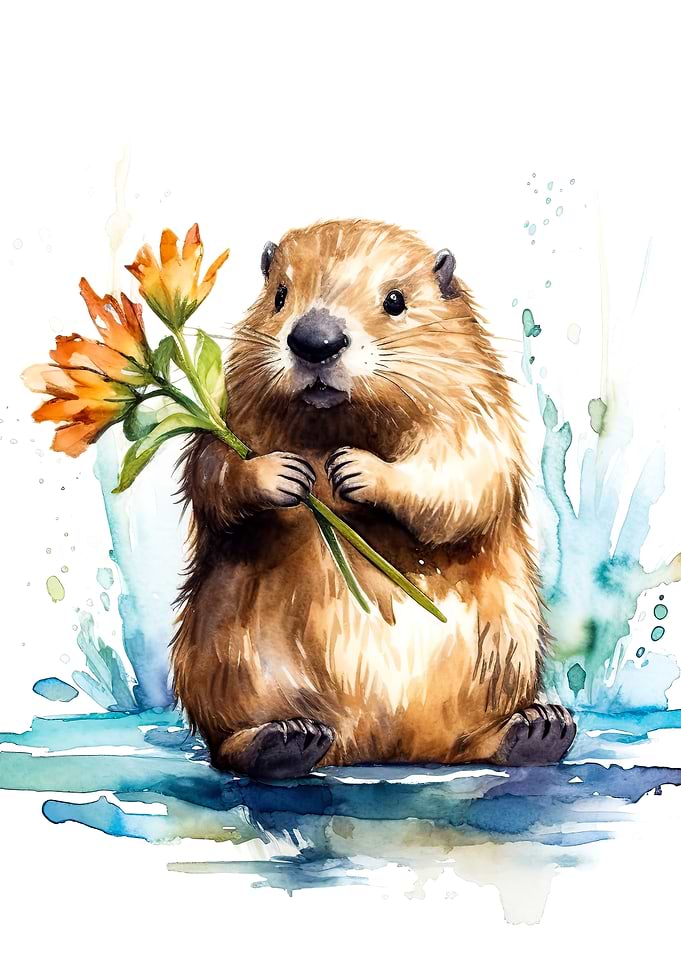 baby beaver