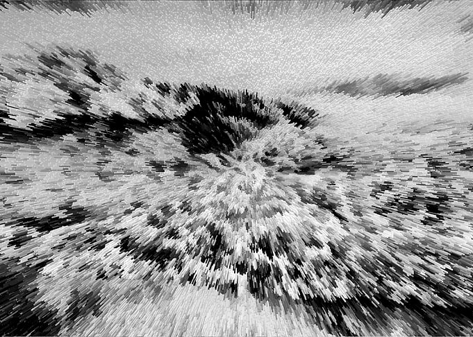 Monochromatic beach