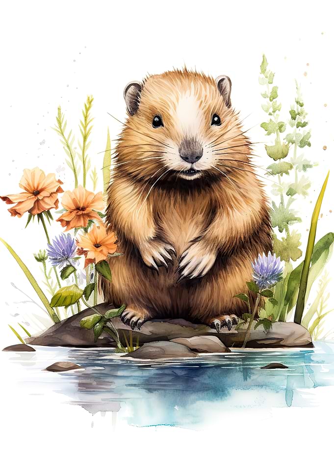 baby beaver