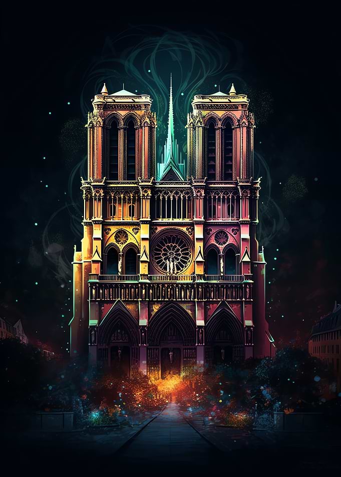 Magical Notre Dame Paris