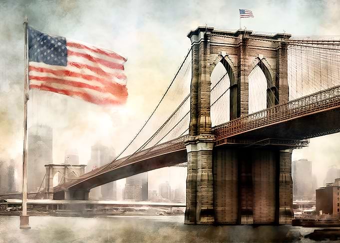 Brooklyn Bridge Vintage