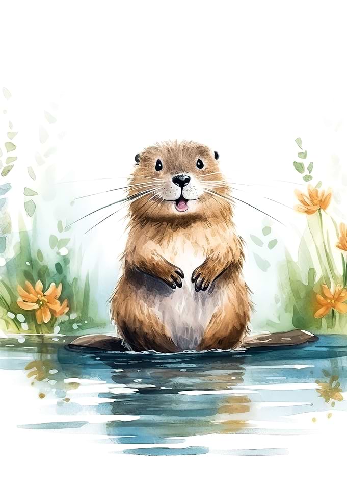 baby beaver
