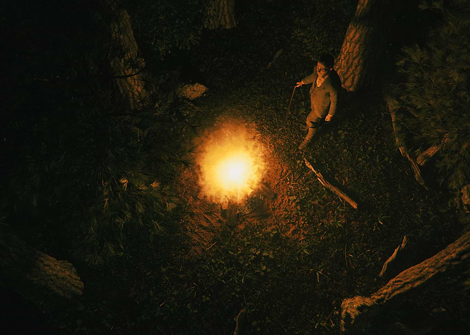 Camp Fire Scene 2 3D