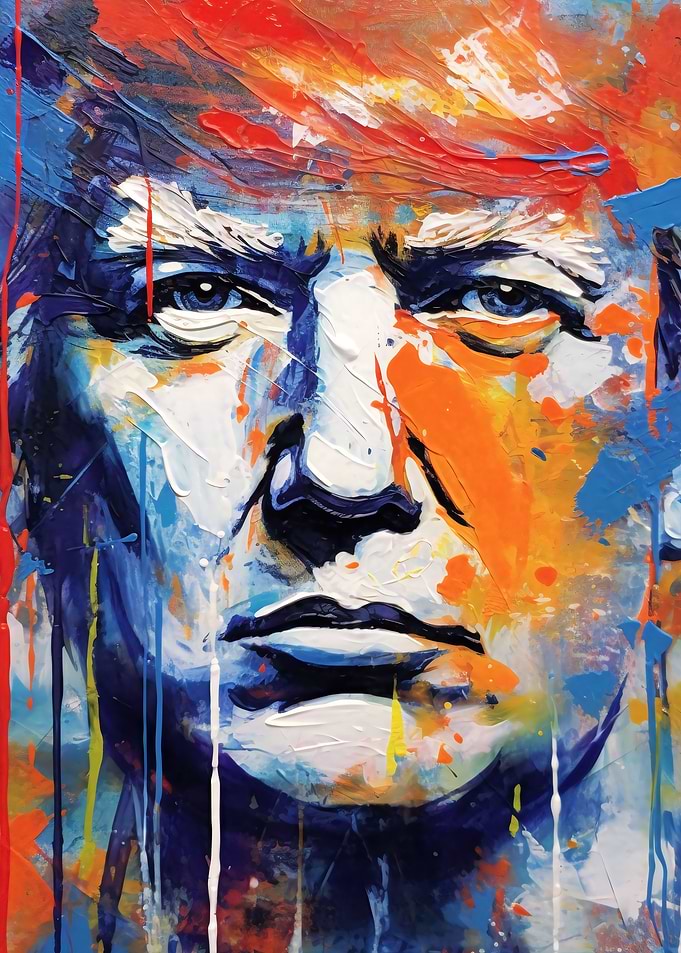 Donald Trump Abstract