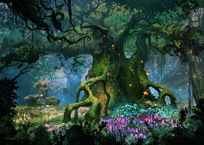 The Feywyrd forest