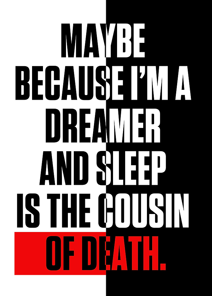 Maybe because Im a dream