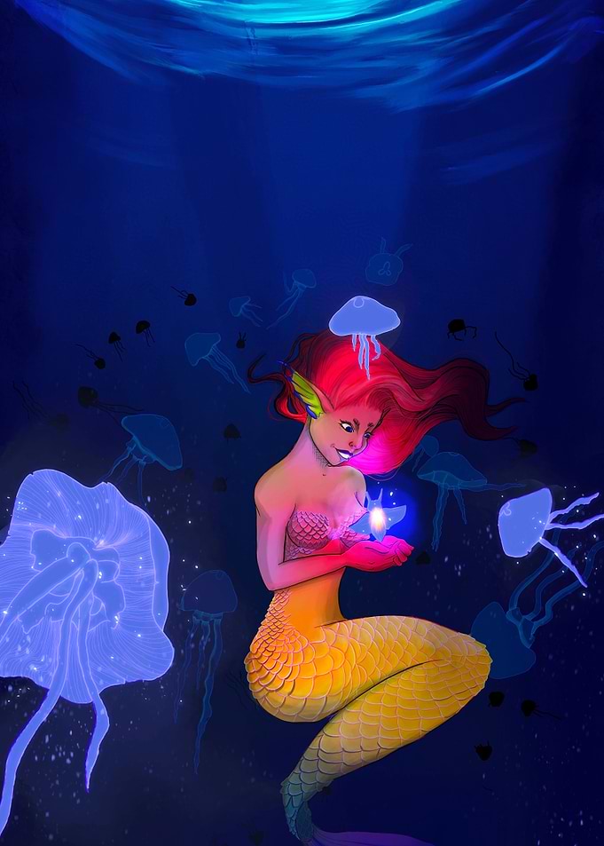 Maldivian Rainbow Mermaid