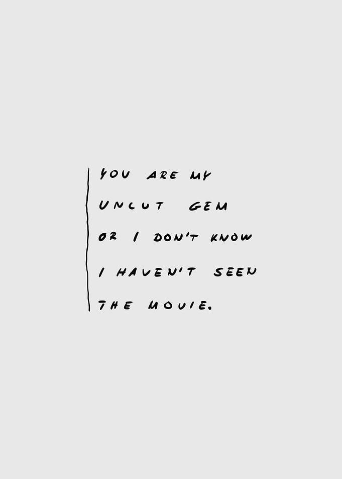 Cute Movie Text Art
