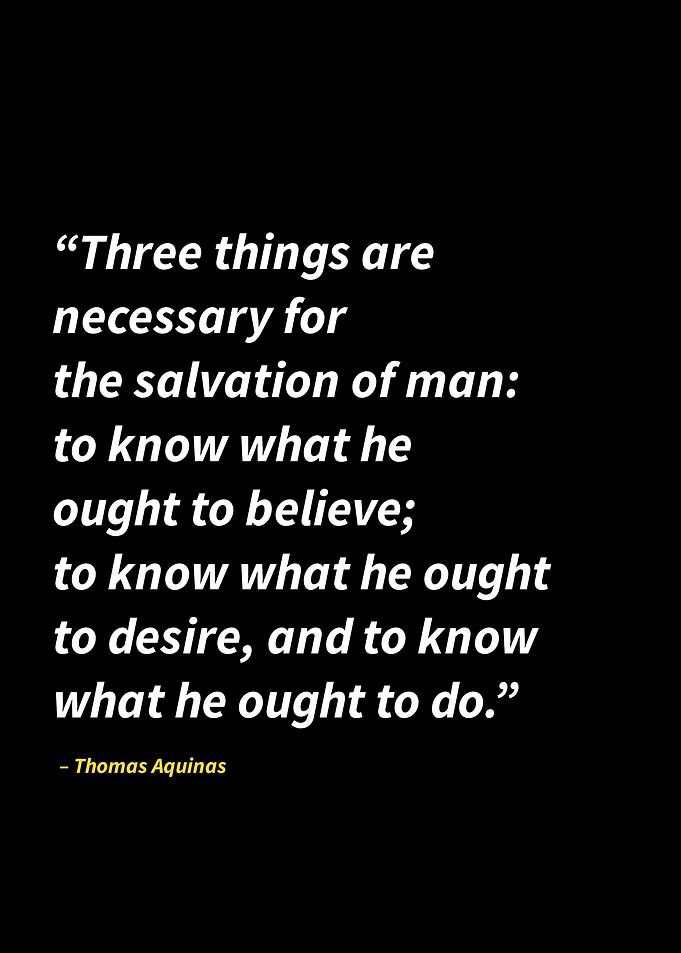 Thomas Aquinas quotes