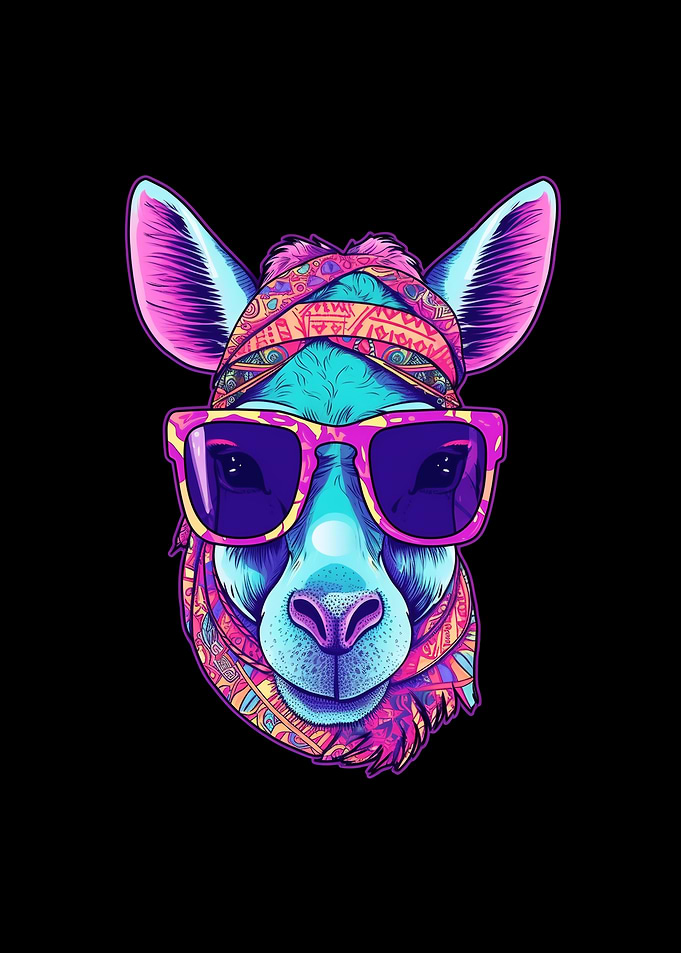 Horse Wearing Sunglasses