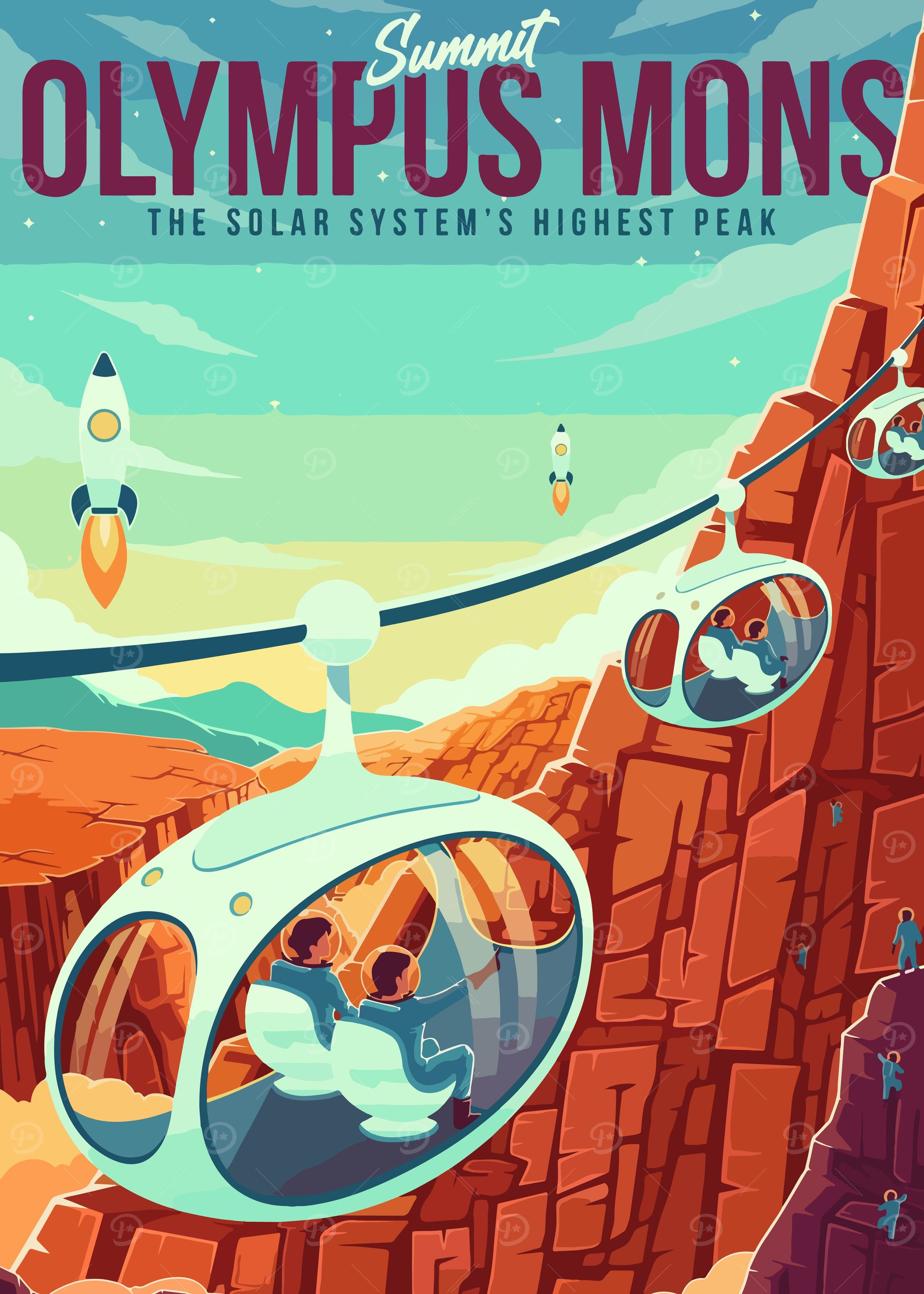 travel to olympus mons