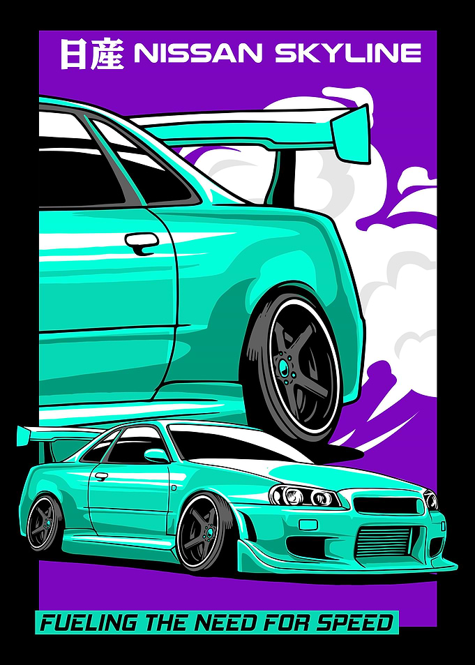 Nissan Skyline Art