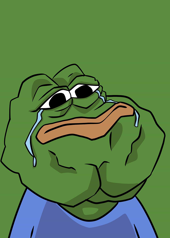 sad pepe meme