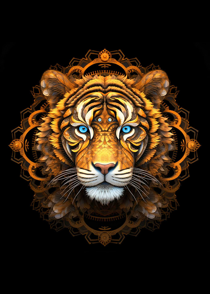 Fractalism Tiger