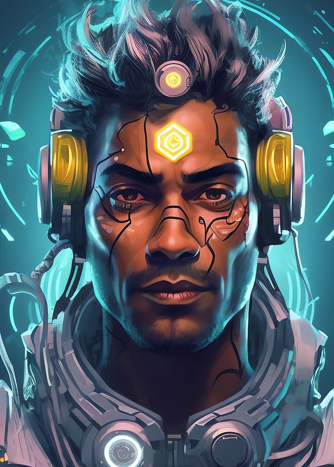 Cyber Man Dreamscape