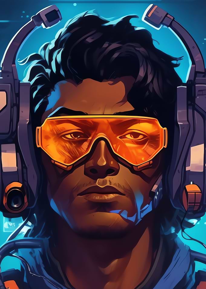 Synthwave Man Symphony