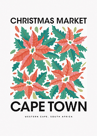 Cape Town Christmas Poster