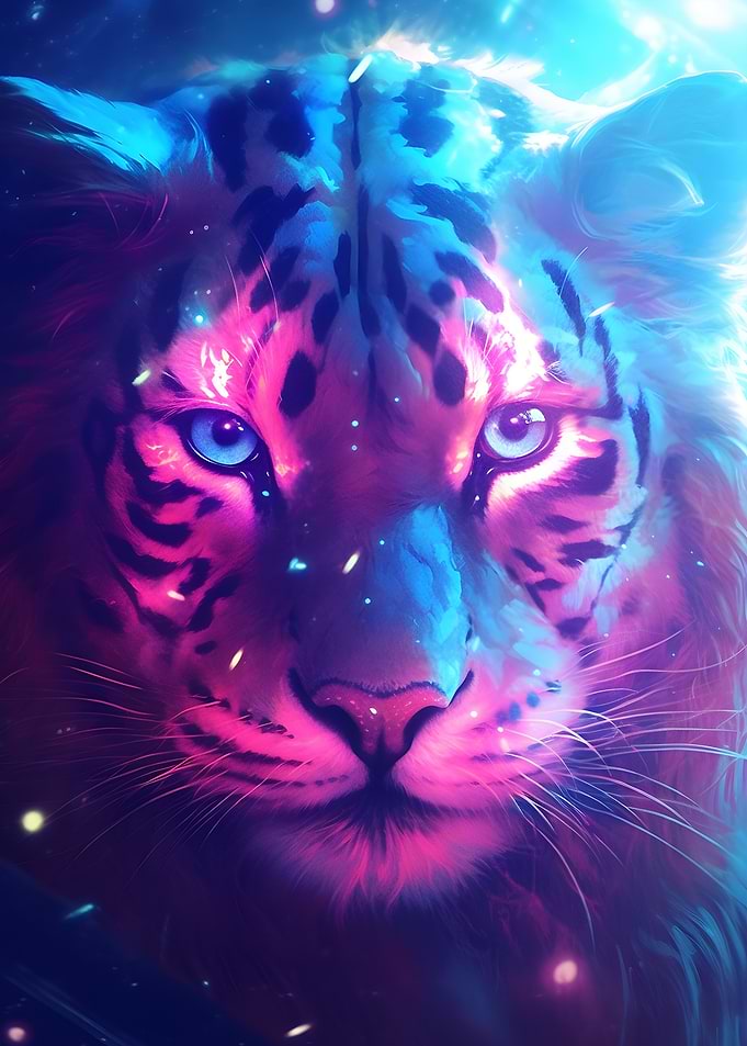 Cosmic Galaxy Leopard