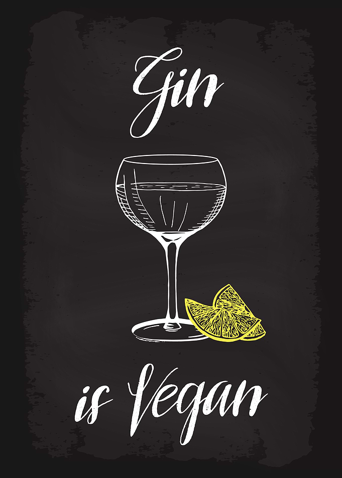Gin is Vegan