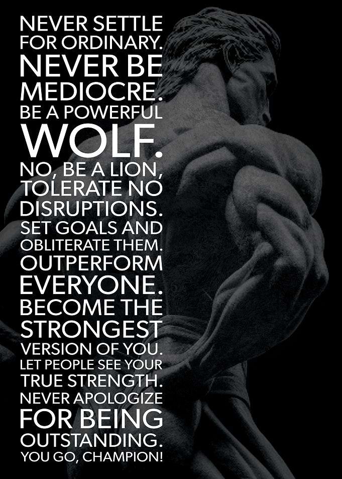 Never Be Ordinary