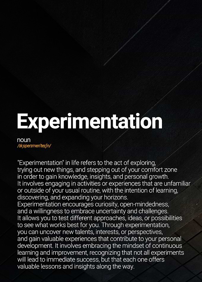 Experimentation