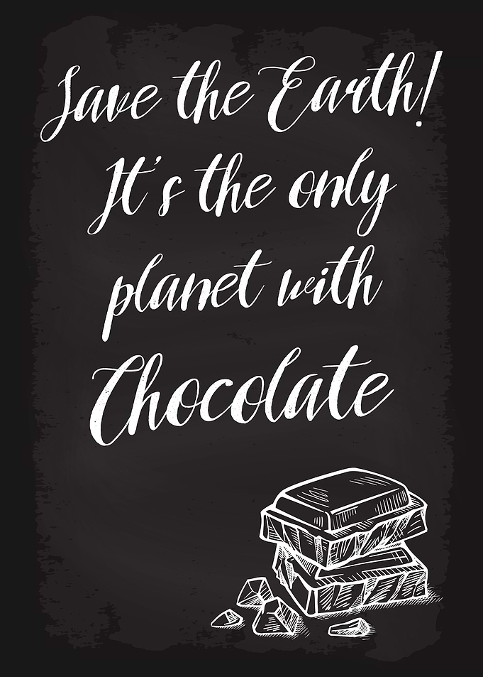 Save The Earth Chocolate