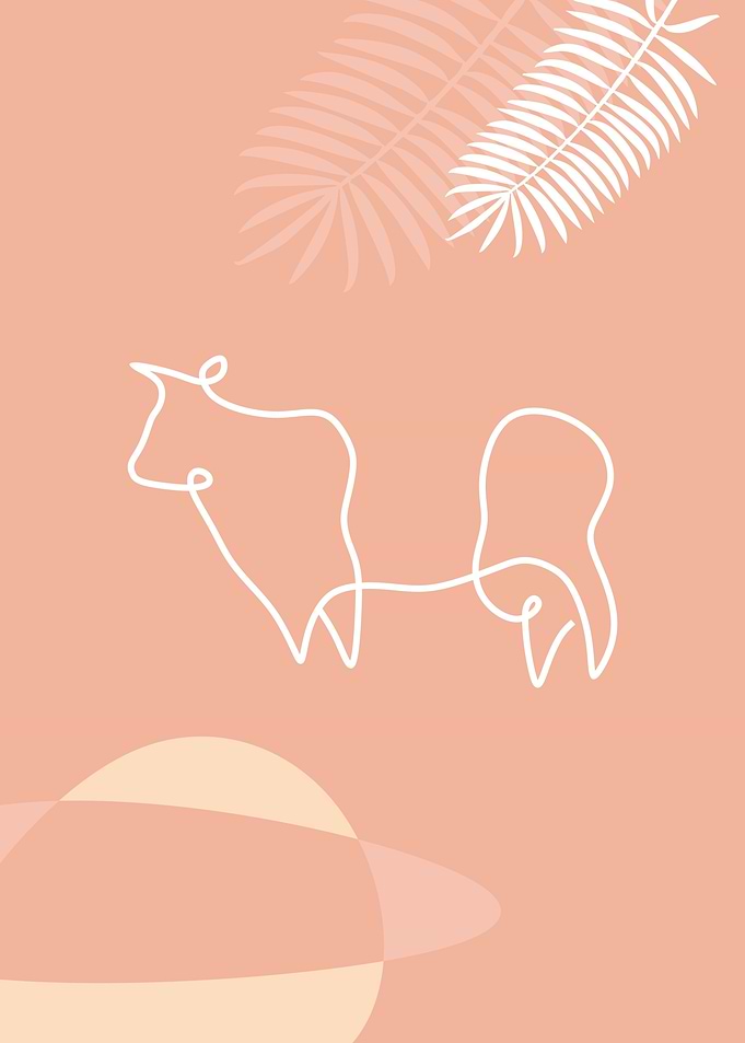 line art animal