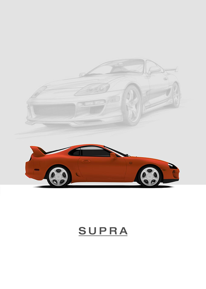 Toyota Supra MK4 1993 Oran