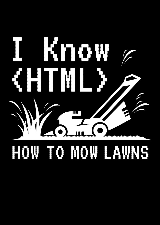 I Know Html Lawn Mower